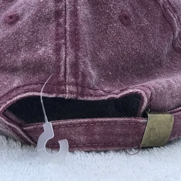 Alvin's Island for Panama City Beach Florida Adjustable Am Flag Purple Ball Cap - Picture 7 of 13